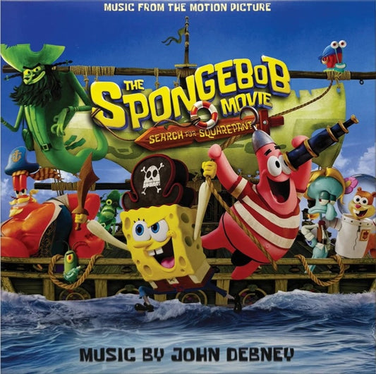 John Debney - Spongebob Movie: Search For Squarepants (Soundtrack) [Gold Vinyl] cover artwork