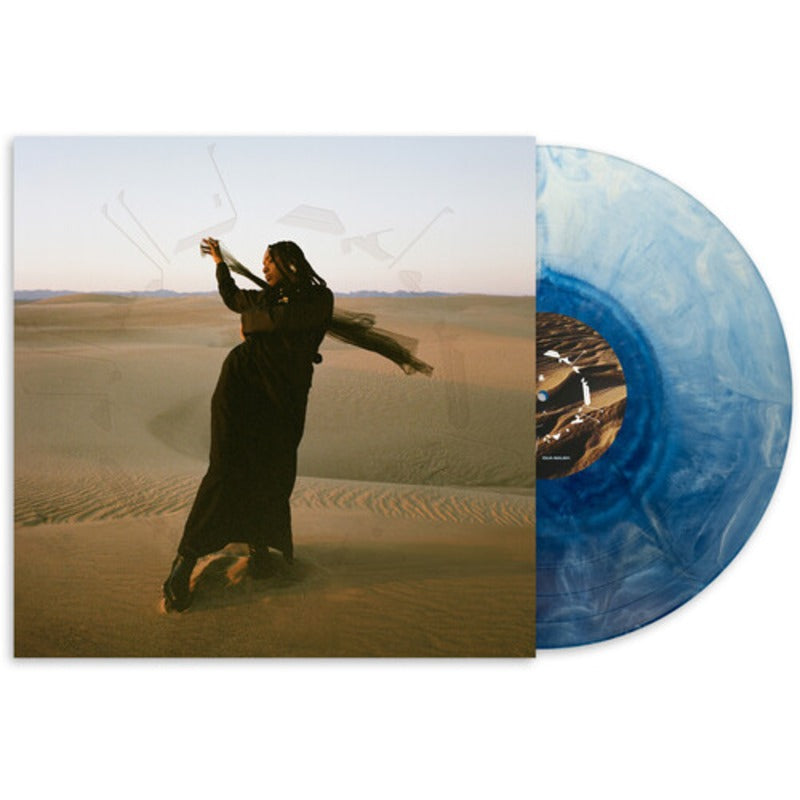 Dua Saleh – Of Earth & Wires [Blue Vinyl] – album artwork