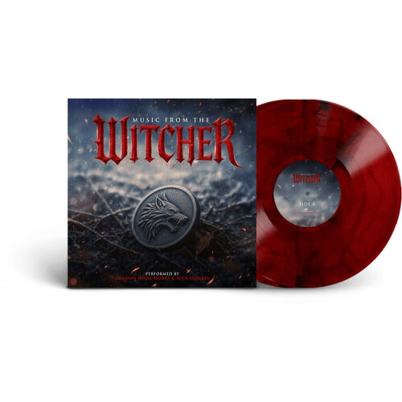 London Music Works & Nick Squires - The Witcher (Soundtrack) [2LP Red Vinyl] - album artwork and packaging