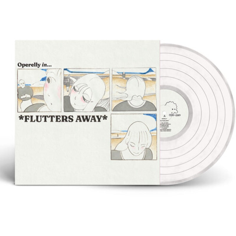 Operelly - Flutters Away / Handwriting Practice No. 1 [Ultra Clear Vinyl] — album artwork