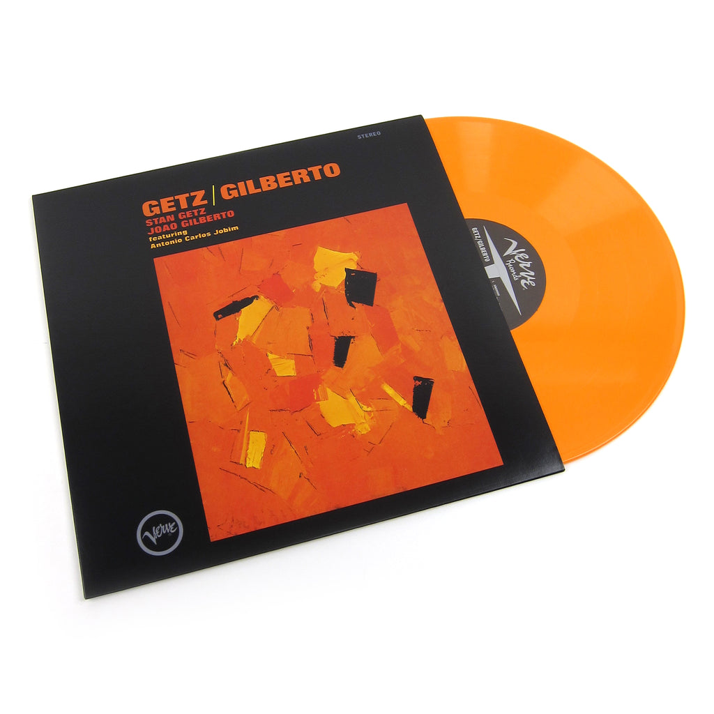 Stan Getz & João Gilberto — Getz/Gilberto [Orange 180g LP] — record and packaging