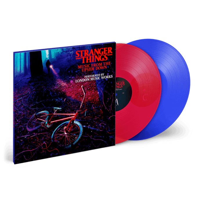 London Music Works - Stranger Things [Red and Blue Vinyl] — artwork