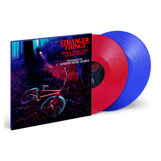 London Music Works - Stranger Things [Red and Blue Vinyl] — artwork