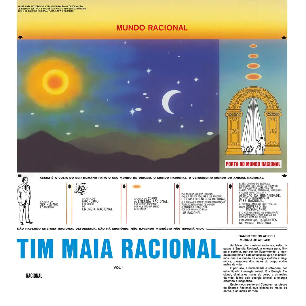 Tim Maia - Racional Vol. 1 [LP] - cover and packaging