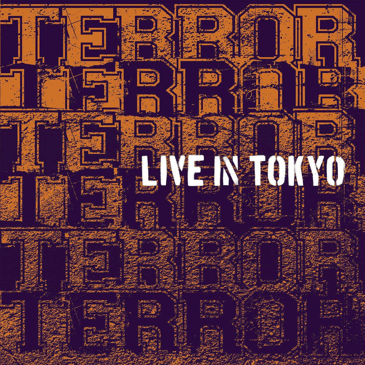 Terror - Live In Tokyo vinyl LP cover
