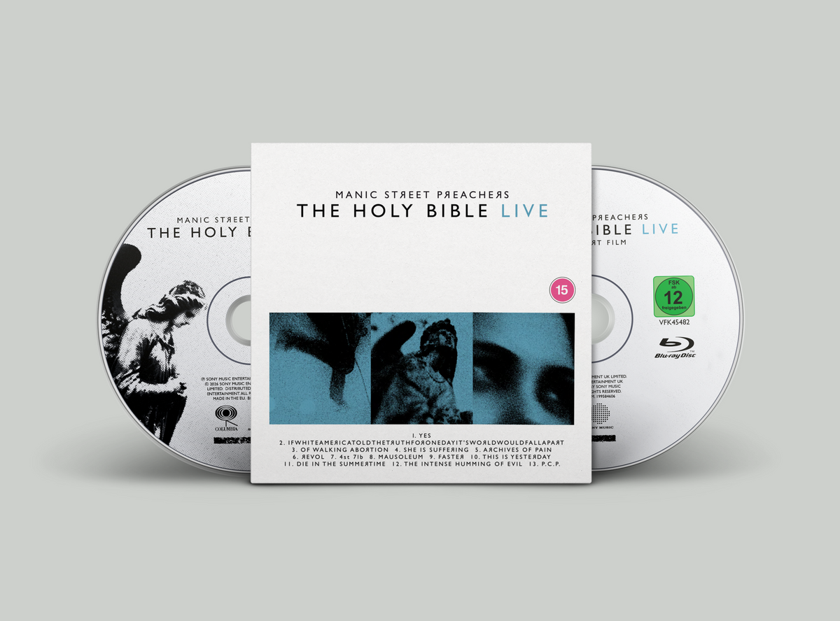 Manic Street Preachers - The Holy Bible Live [CD+BluRay] cover artwork