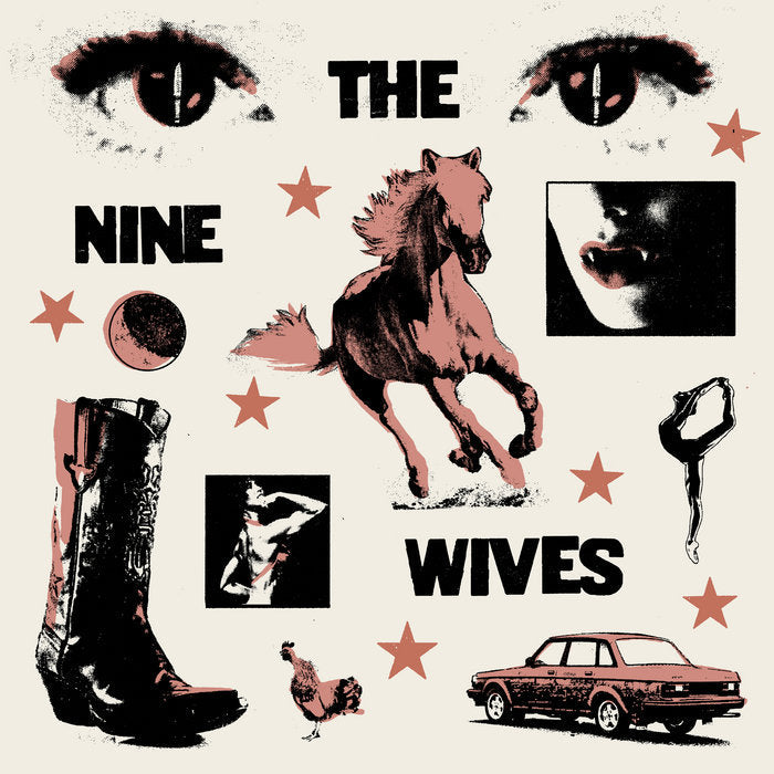 The Nine Wives - The Nine Wives LP cover artwork