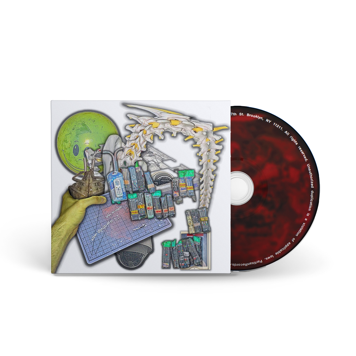 Lip Critic – Theft World [CD] – album artwork