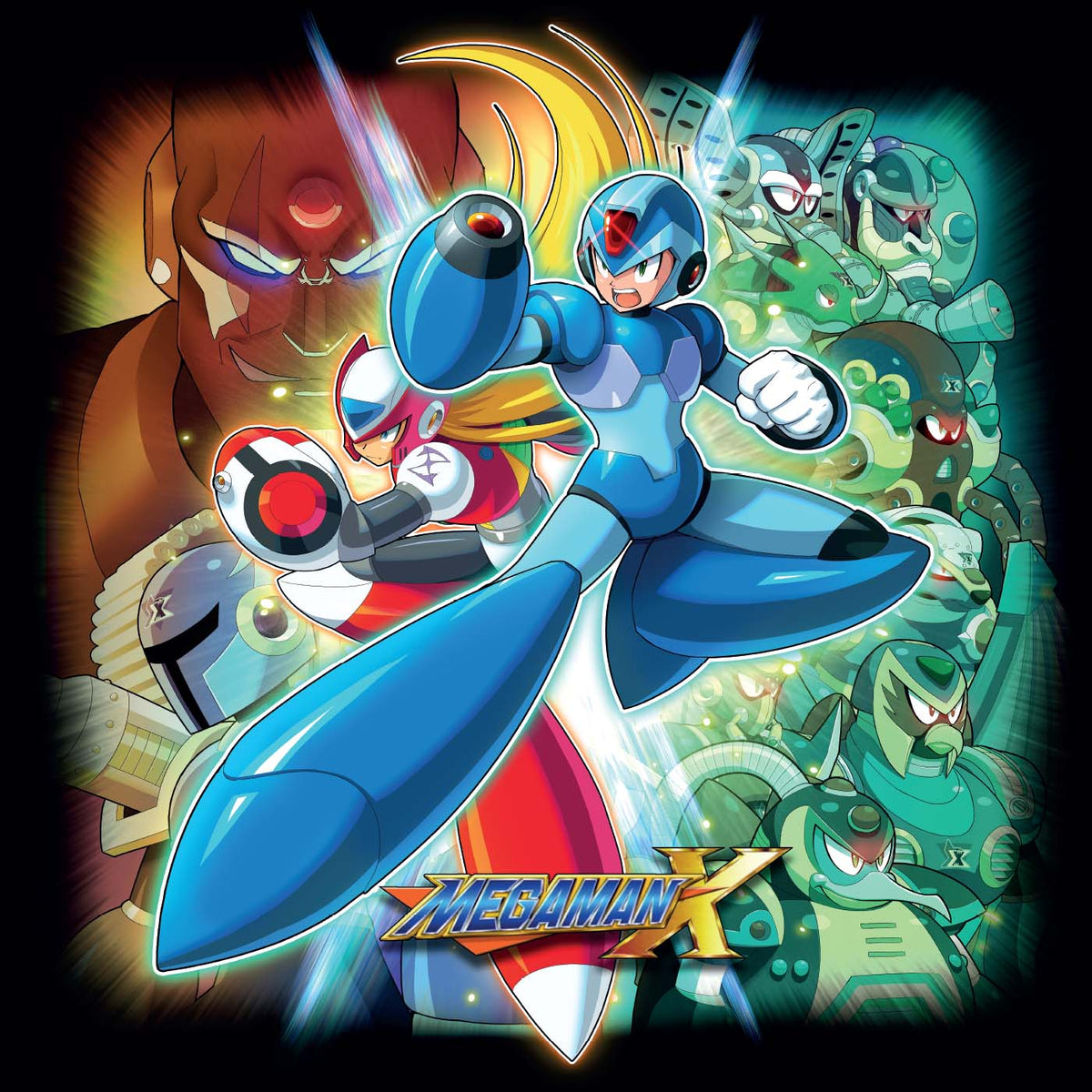 Capcom Sound Team – Mega Man X (Original Soundtrack) [LP] cover artwork