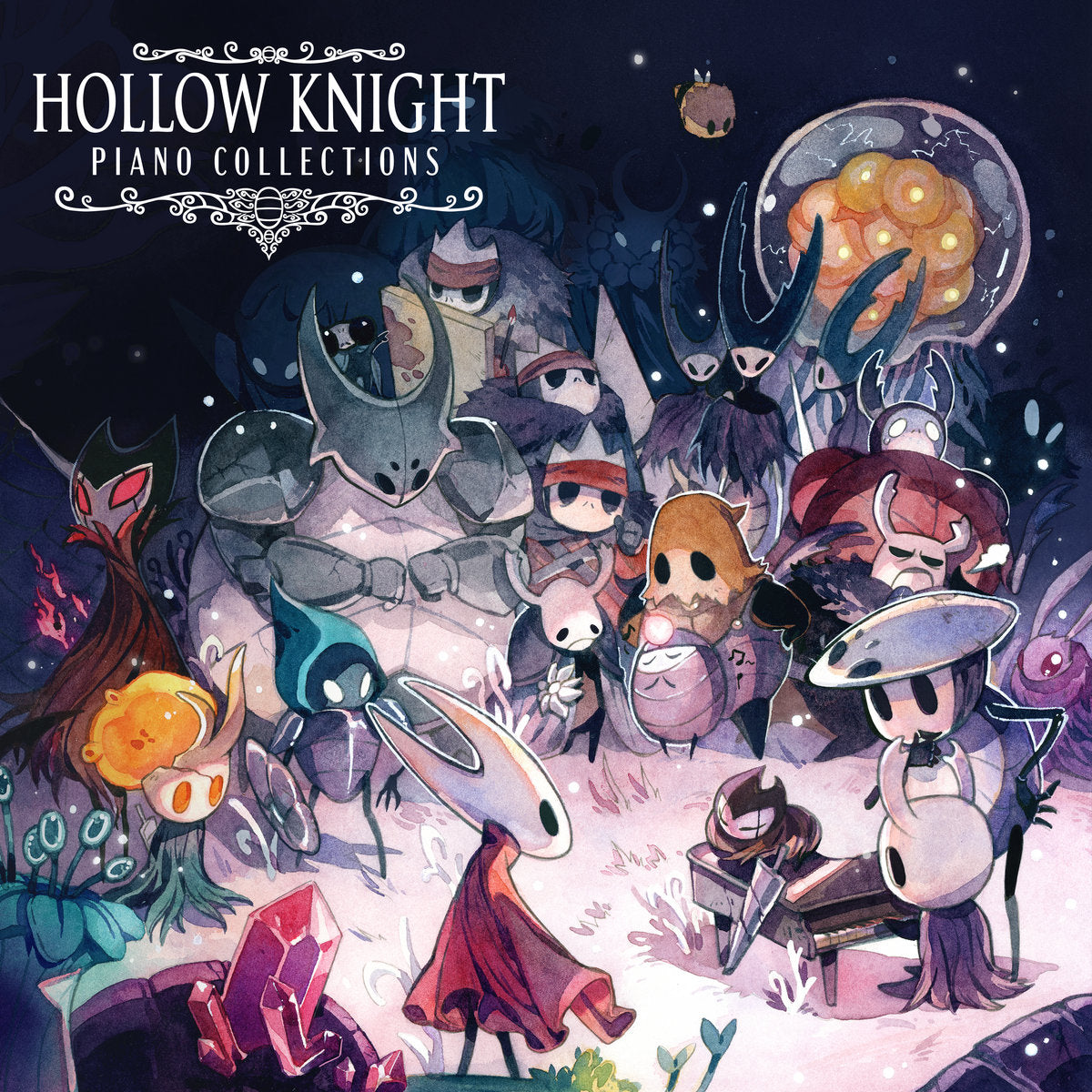 Christopher Larkin – Hollow Knight Piano Collections [2LP] cover artwork