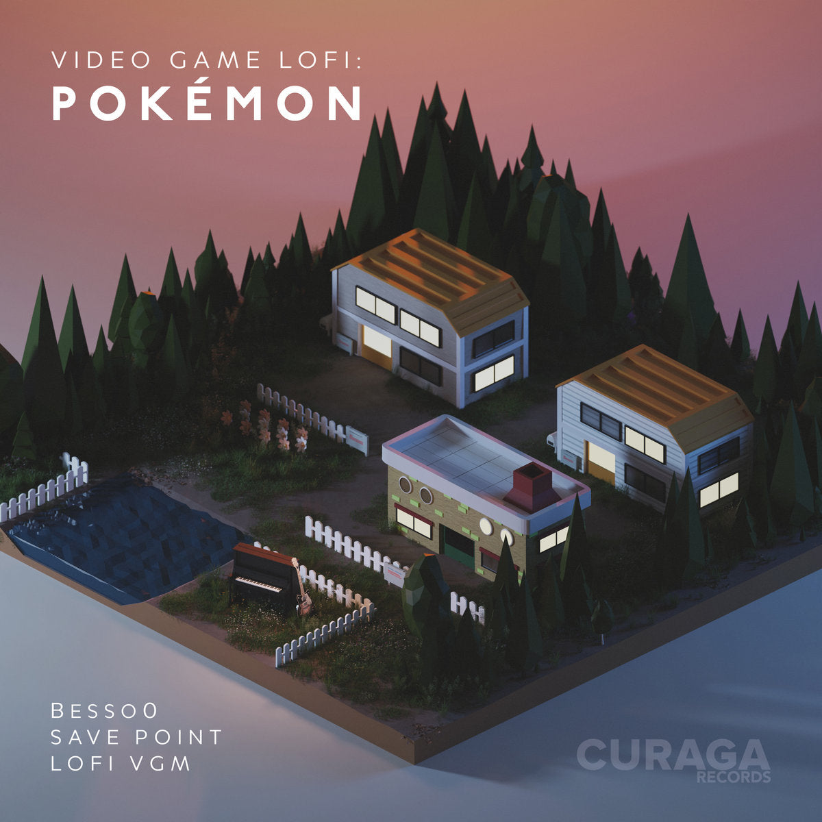 Besso0 & Save Point – Video Game LoFi: Pokémon [LP] cover artwork