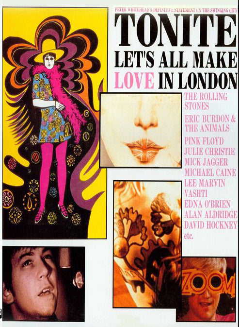 Various Artists - Tonite Let's All Make Love in London (Original Soundtrack) [Vinyl] - cover artwork