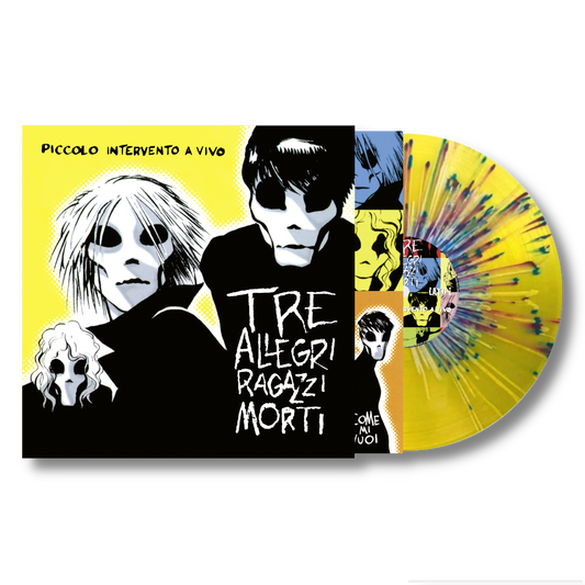 Tre Allegri Ragazzi Morti - Piccolo Intervento A Vivo vinyl cover art