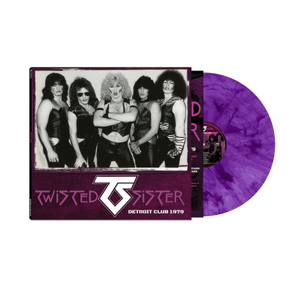 Twisted Sister - Detroit Club 1979 [Purple & Black Vinyl] - album cover