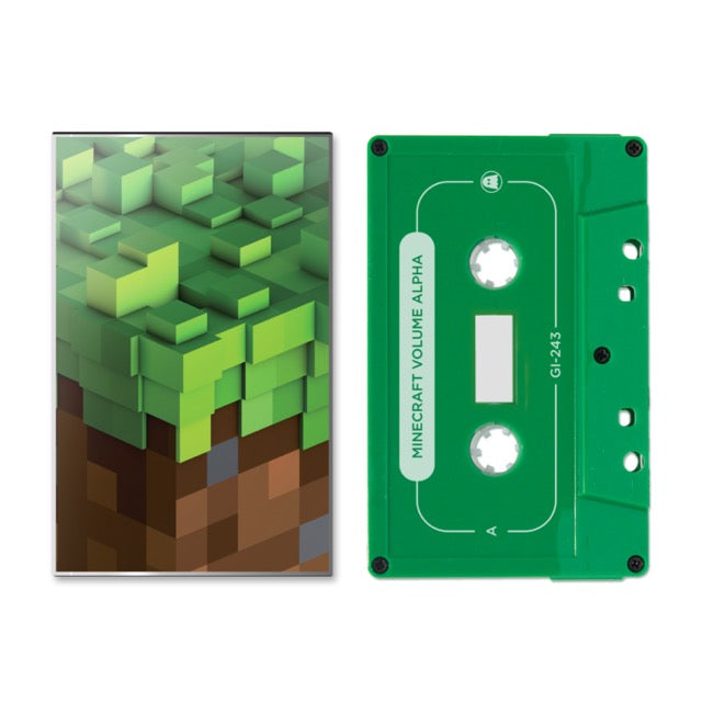 Minecraft Volume Alpha [Cassette] (Green Sonic With White Ink Shell)