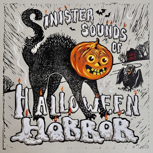 Sinister Sounds Of Halloween Horror [LP] (Tombstone Gray Vinyl Fun Activity Sheet Makes A Great Halloween Decoration)