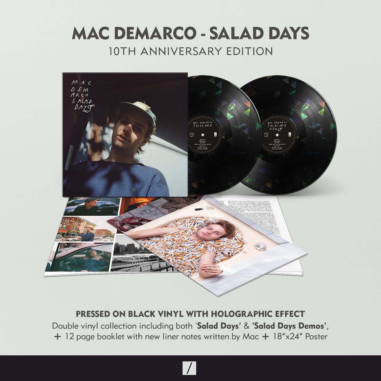 Salad Days (10th Anniversary) [Holographic Black Vinyl] - Drowned World Records