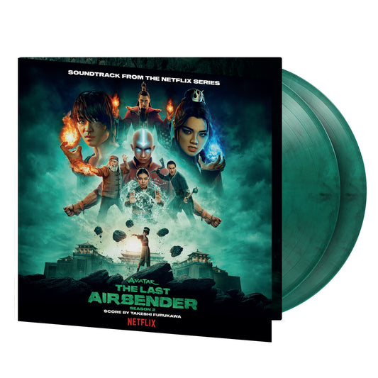 Avatar: The Last Airbender Season 2 [2LP Green Marbled Audiophile Vinyl Exclusive & Special Pop-Up Sleeve 4 Page Booklet Numbered To 1500]