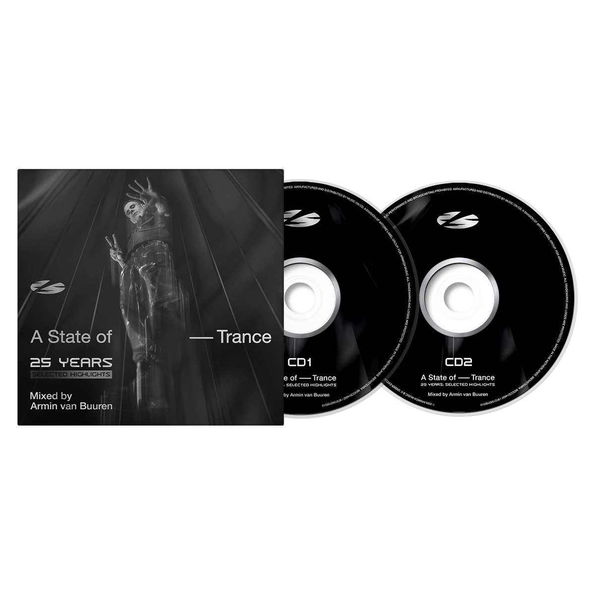 Armin van Buuren - A State Of Trance 25 Years: Selected Highlights [2CD] cover artwork