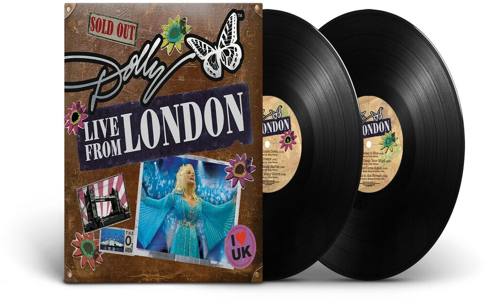Dolly Parton - Dolly: Live From London [Gatefold 2LP] cover artwork