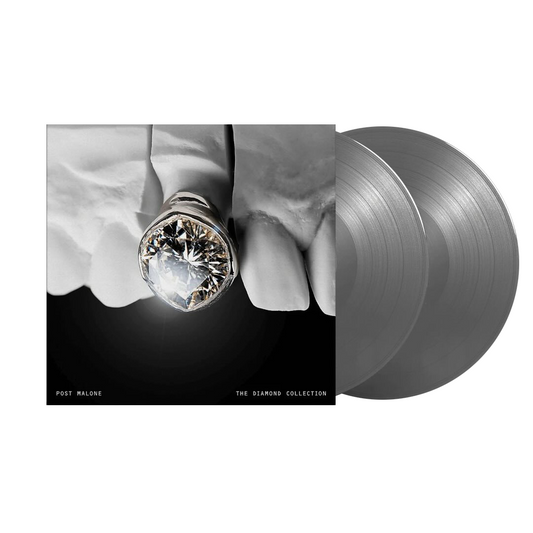 Post Malone – The Diamond Collection [Explicit Metallic Silver 2LP Vinyl]