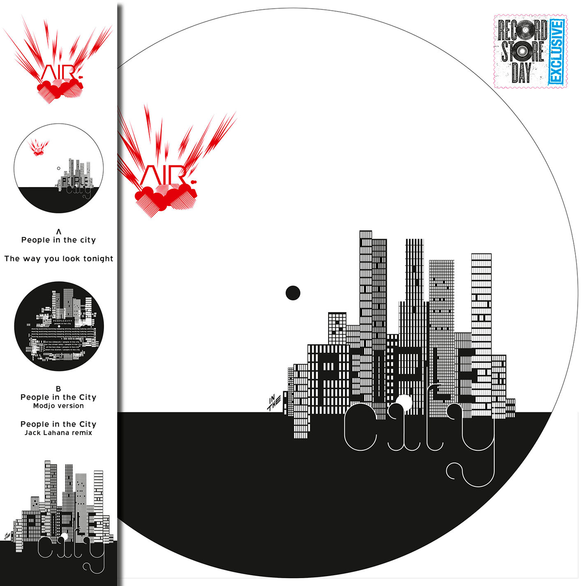Air – People In The City [12" Picture Disc Vinyl]