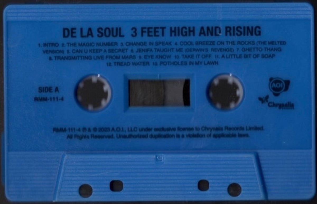 De La Soul – 3 Feet High And Rising [Explicit Blue Cassette]