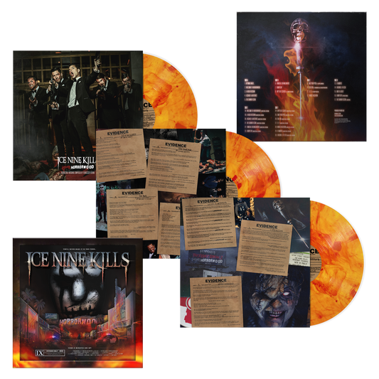 Ice Nine Kills - Welcome To Horrorwood: Under Fire [3LP Orange/Red Splatter Deluxe Box Set] - product image