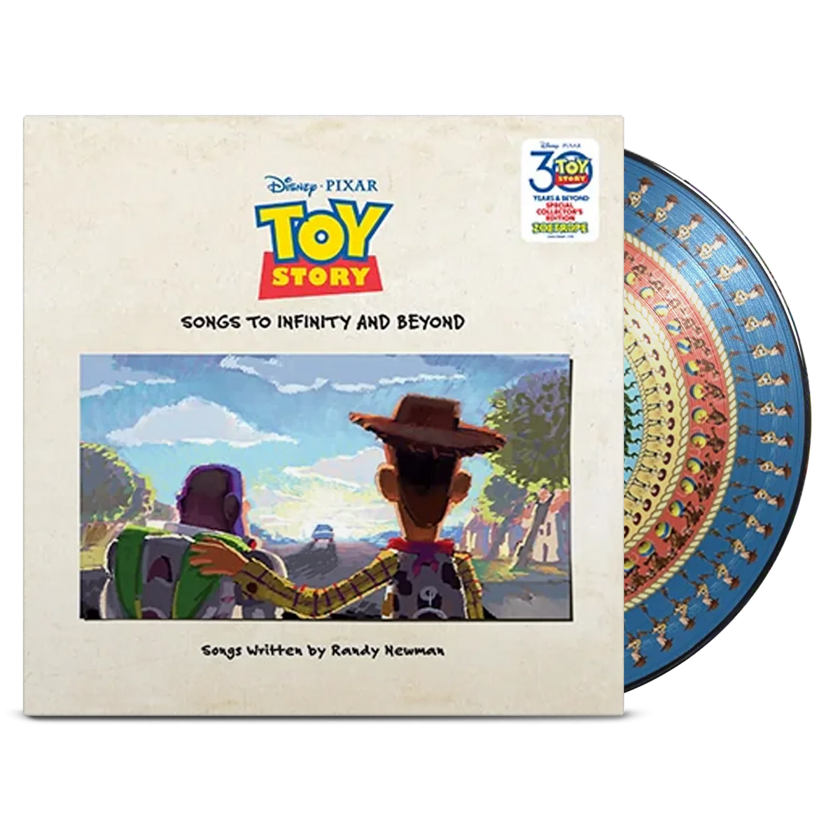 Randy Newman - Toy Story: Songs To Infinity And Beyond [Zoetrope Picture Disc 30th Anniversary Vinyl] - product image