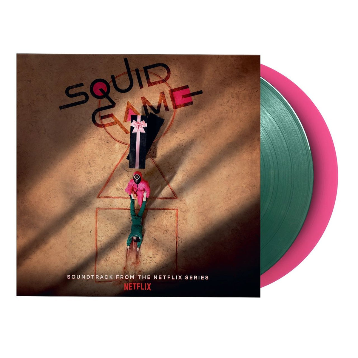 Jung Jaeil - Squid Game (Soundtrack) [2LP Green & Pink 180 Gram Vinyl]