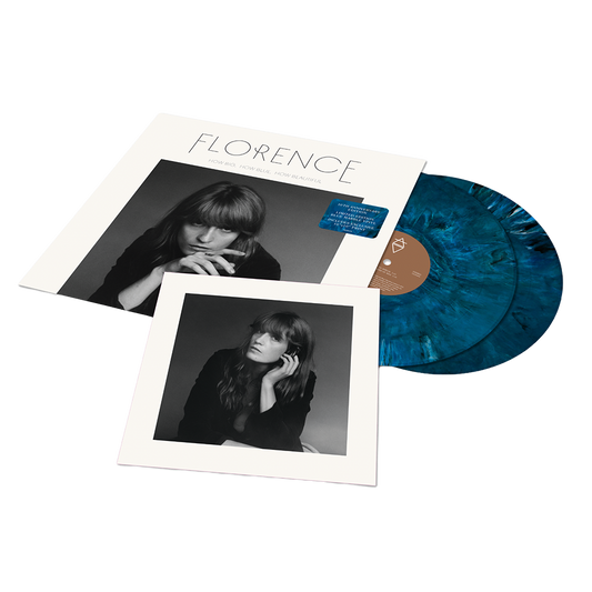 Florence + The Machine - How Big How Blue How Beautiful [2LP Blue Marble Vinyl 10th Anniversary Edition + Print]