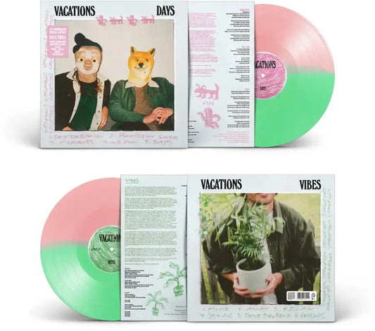 Vacations - Days / Vibes [Pink & Green 180 Gram Vinyl]
