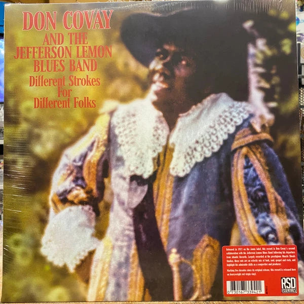 Don Covay & Jefferson Lemon Blues Band - Different Strokes For Different Folks [Red Vinyl]