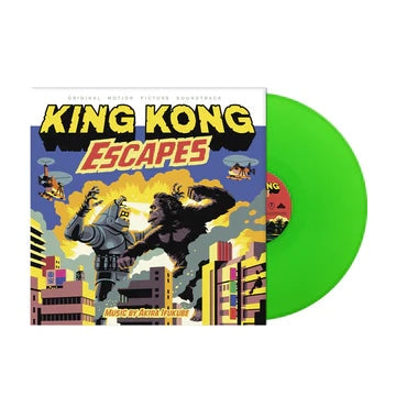 Akira Ifukube — King Kong Escapes (1967) [Soundtrack LP] — cover artwork