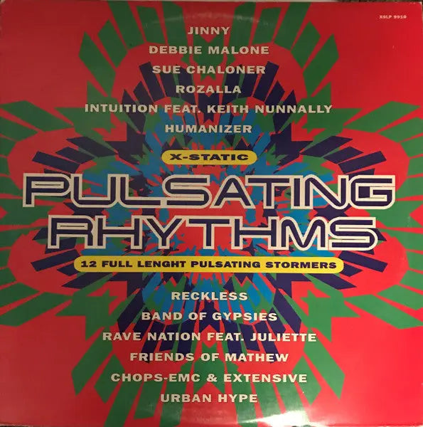 v/a - Pulsating Rhythms (90s House Compilation) [Original Pressing Vinyl Still Sealed]