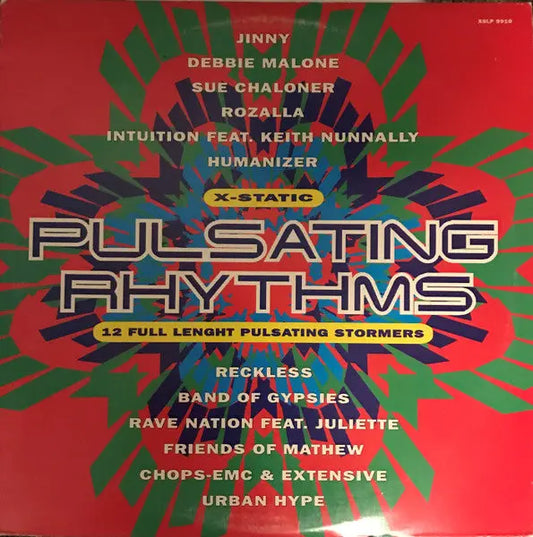 v/a - Pulsating Rhythms (90s House Compilation) [Original Pressing Vinyl Still Sealed]