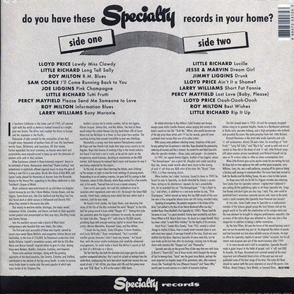 Rip It Up: The Best Of Specialty Records [LP]
