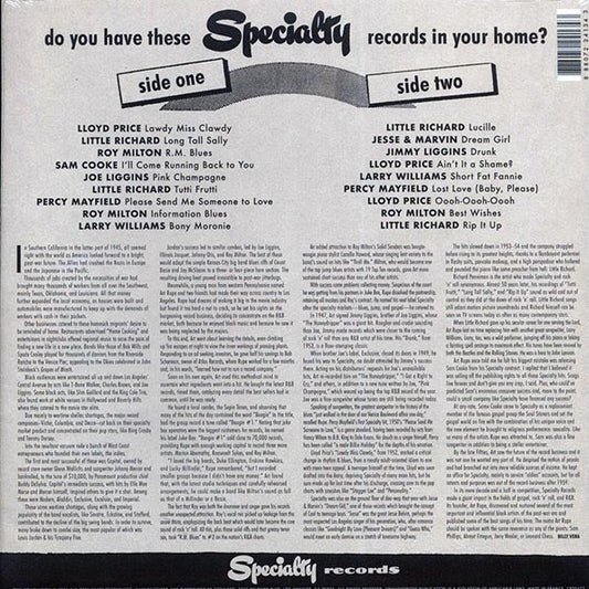 Rip It Up: The Best Of Specialty Records [LP]