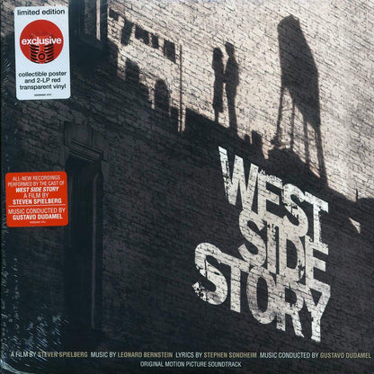 Album cover for v/a - West Side Story (Original Soundtrack) on red vinyl lp