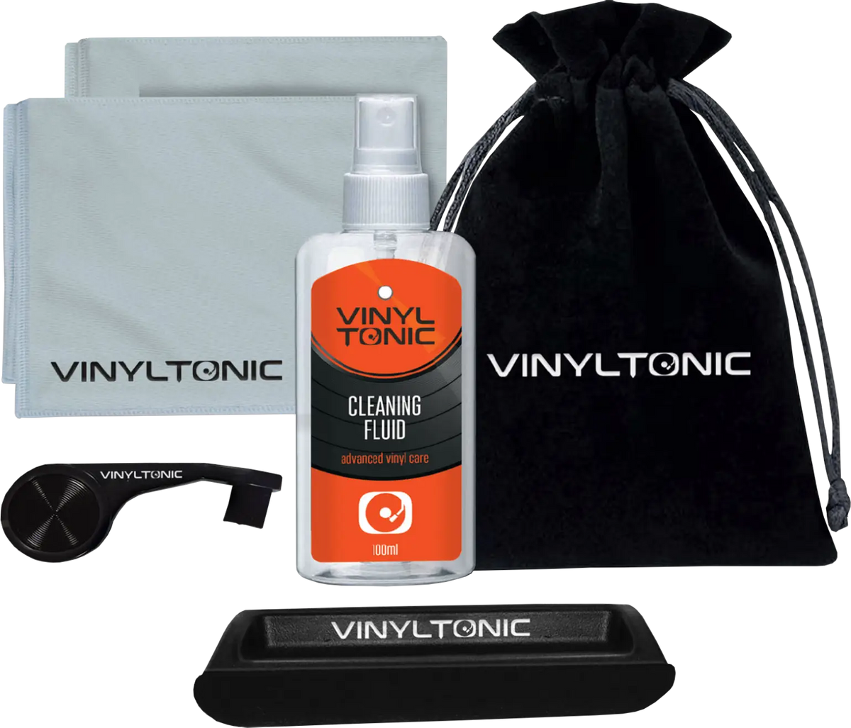 Vinyl Tonic vinyl record cleaning kit contents
