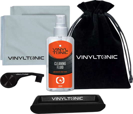 Vinyl Tonic vinyl record cleaning kit contents
