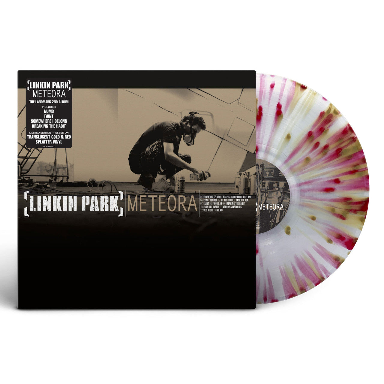 Meteora [Translucent Gold & Red Splatter Vinyl]