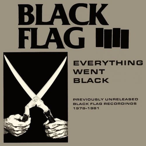 Black Flag - Everything Went Black [2LP] cover artwork