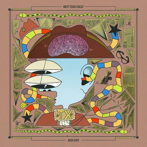 8000 Days [LP] (Oxblood Colored Vinyl)