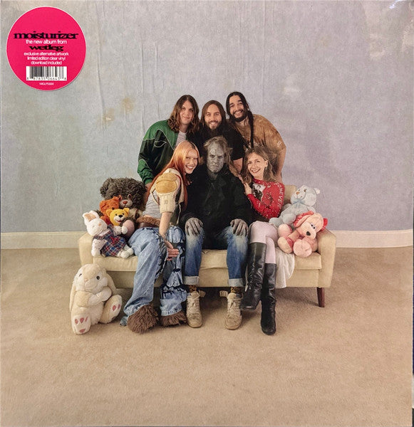 Wet Leg — Moisturizer [Clear LP, Alternate Artwork]; artwork and packaging