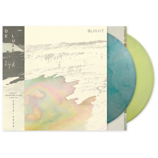 Antlers - Blight [Deluxe Ocean Blue/Meadow Green 2LP Vinyl] — artwork