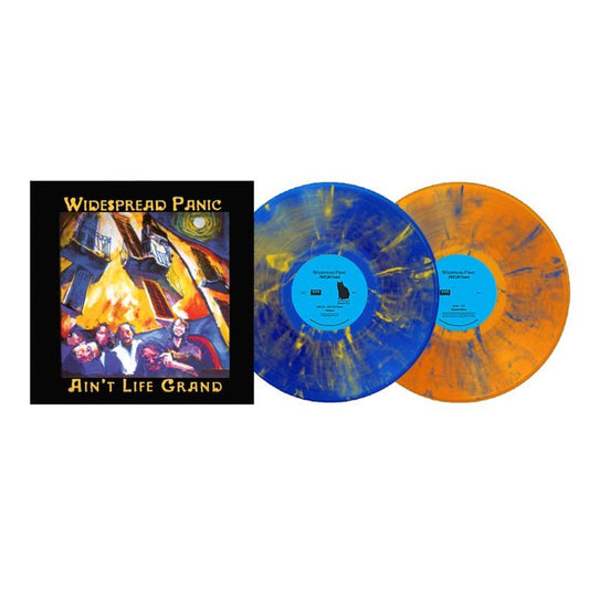 Widespread Panic – Ain't Life Grand [Blue Yellow Orange Swirl 2LP] cover artwork
