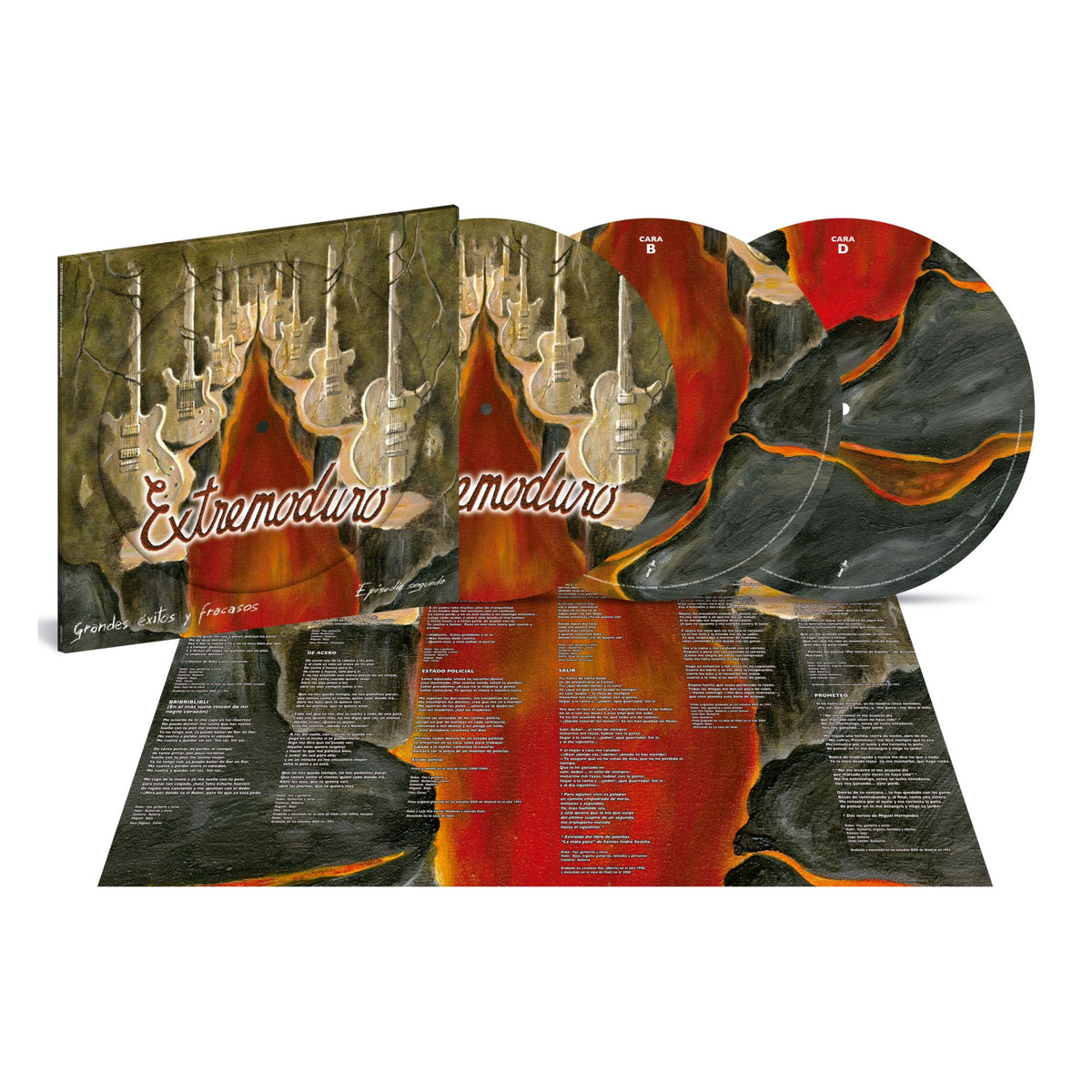 Extremoduro – Grandes Exitos y Fracasos Volumen 2 [2LP Picture Disc] — cover artwork