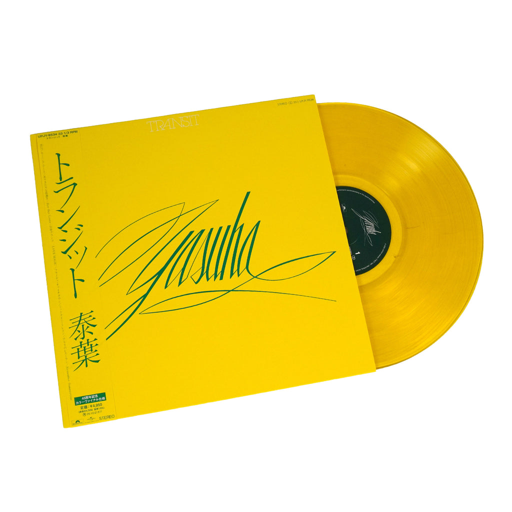 Yasuha — Transit [Yellow LP] — cover and edition packaging