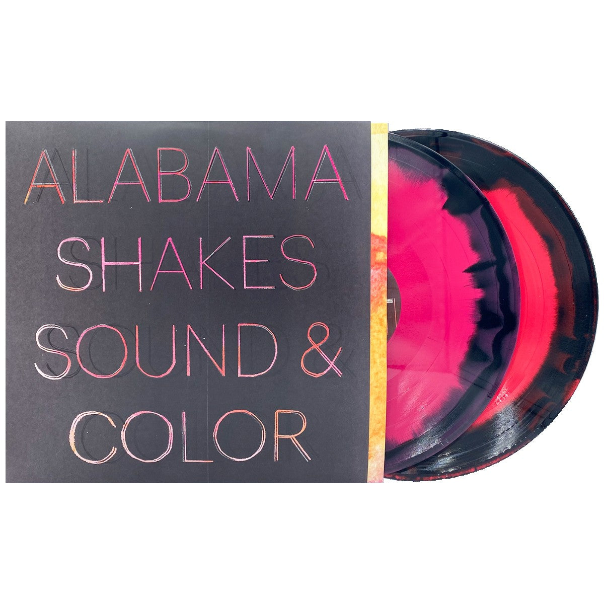 Alabama Shakes - Sound & Color (Deluxe Edition) [Colored Pink, Black, Magenta Vinyl 2LP]